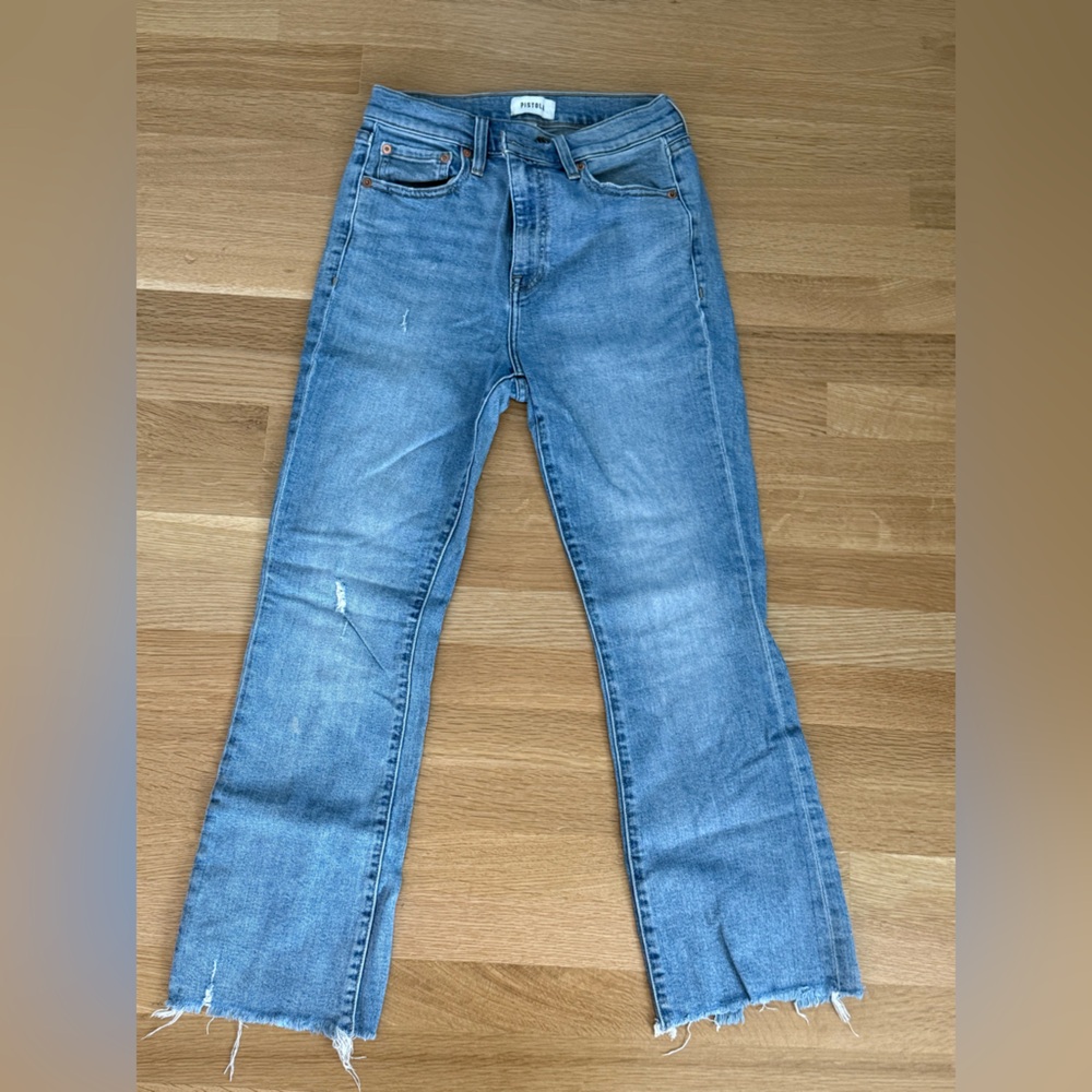 Pistola Lennon High Waist Ankle Bootcut Jeans